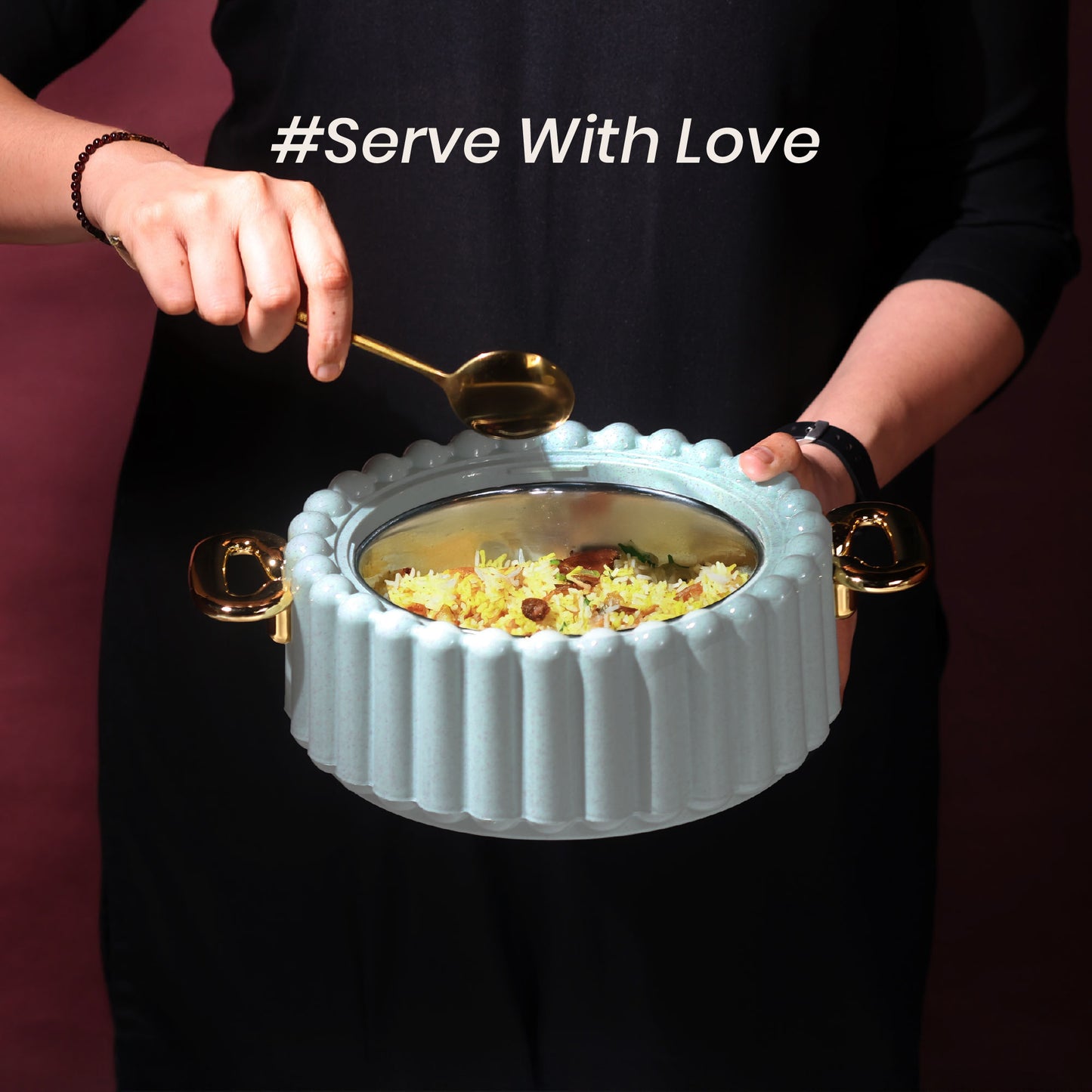 Selvel Volvo Casserole – Mint Green (1700ml, Insulated Hotpot)