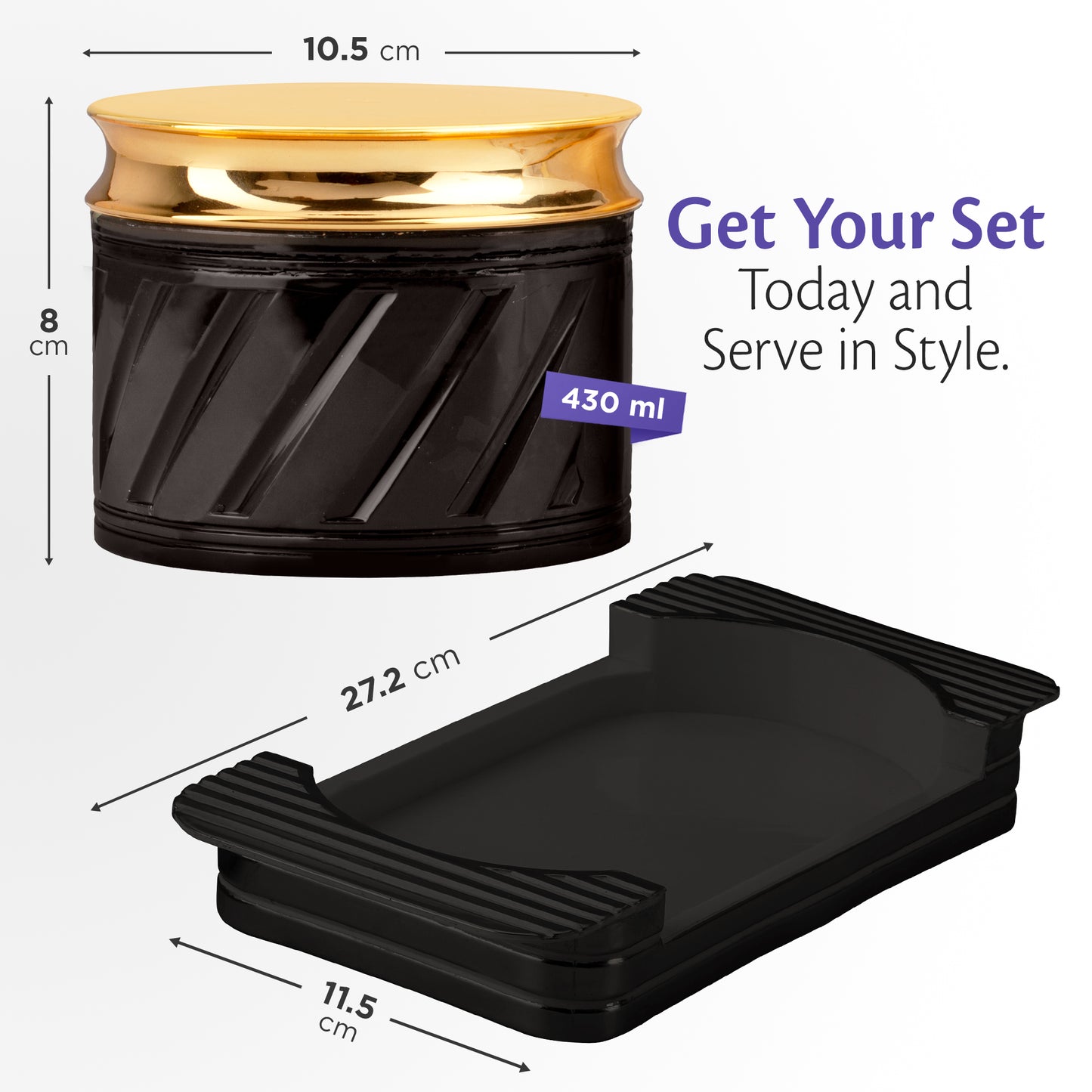 Elegance Container set of 2