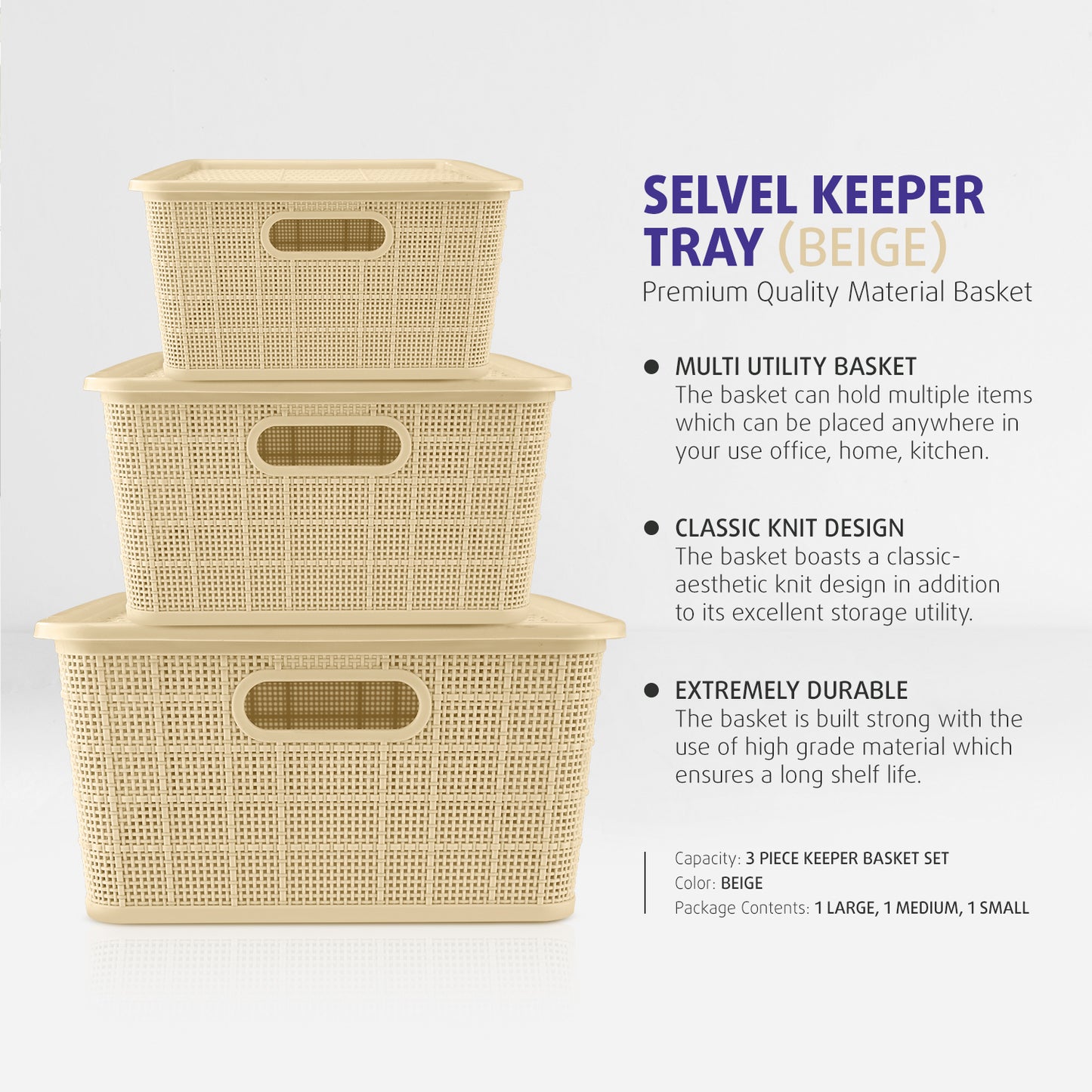 Keeper Basket Beige
