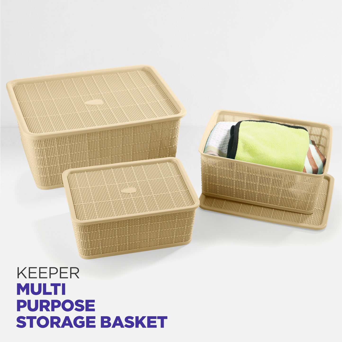 Keeper Basket Beige