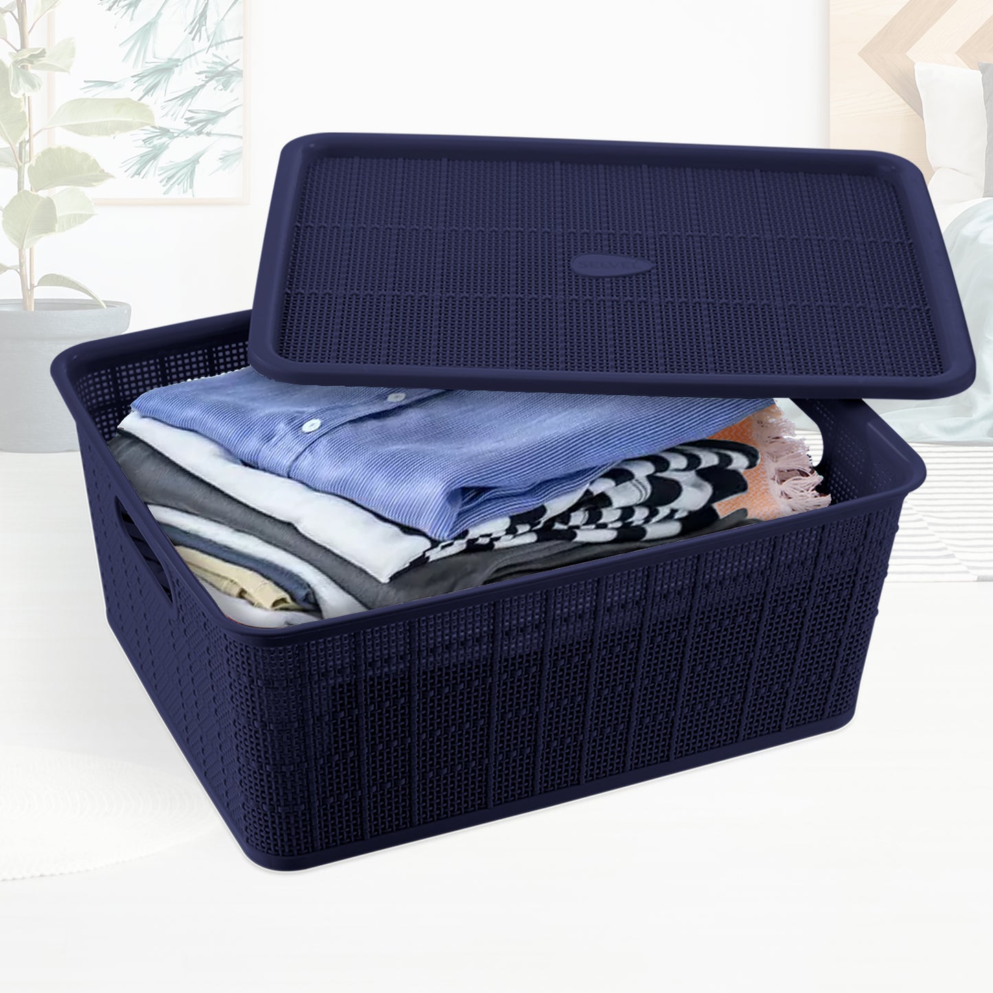 Keeper Basket Dark Blue