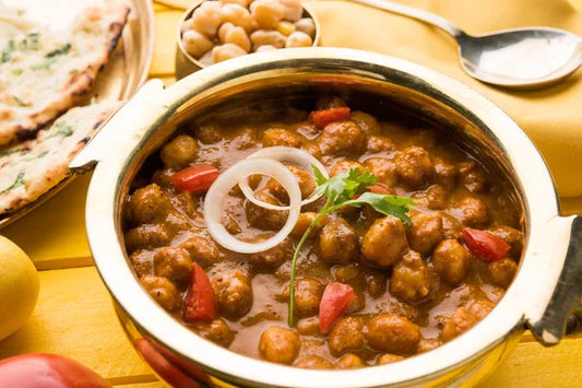 chana masala recipe image which serve in bowl 