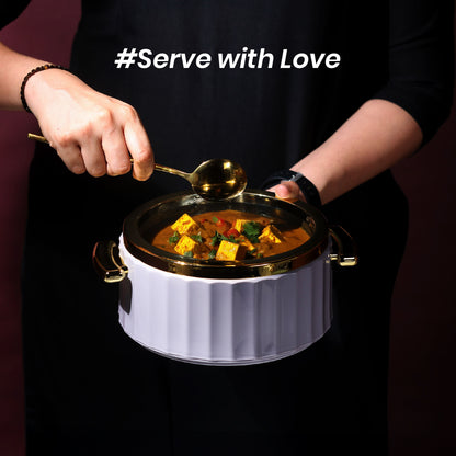 Selvel Camry Casserole – Lid Grey (1700ml, Insulated Hotpot)