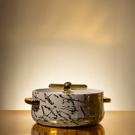 Selvel Elegance Royal Casserole – Turkish Ivory (1700ml, Insulated Hotpot)