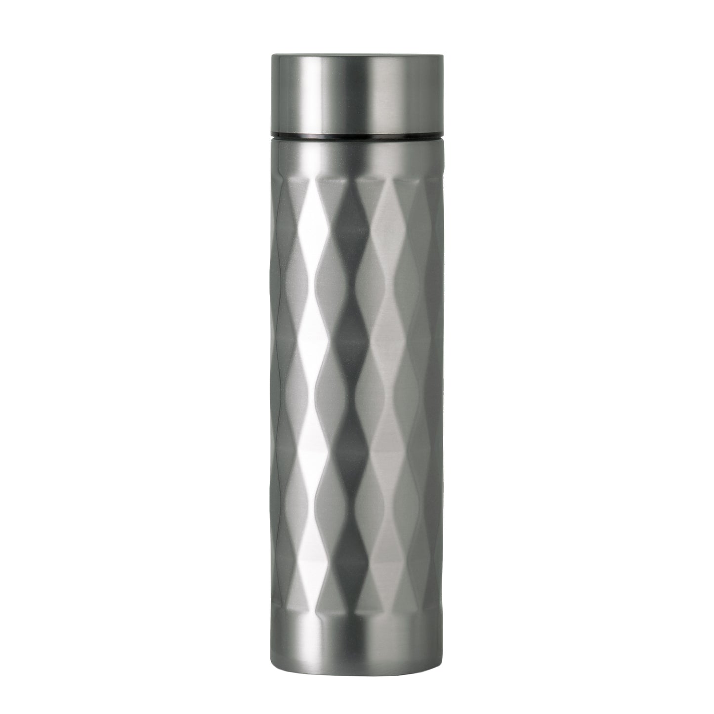 Selvel Prism Thermos Flask Vacuum Insulated Bottle (500 Ml - Silver)